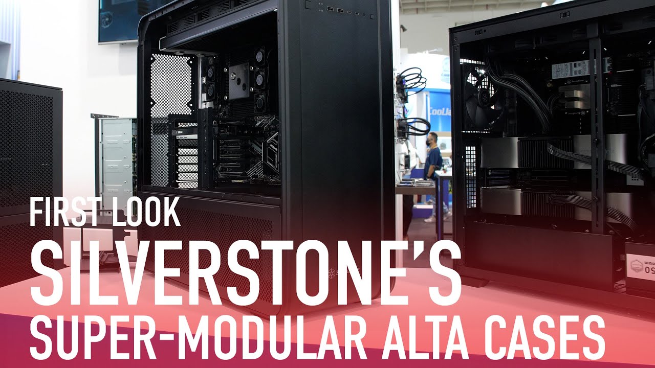 Предварительный просмотр: супермодульные корпуса Alta от SilverStone готовы к самой тяжелой конфи...