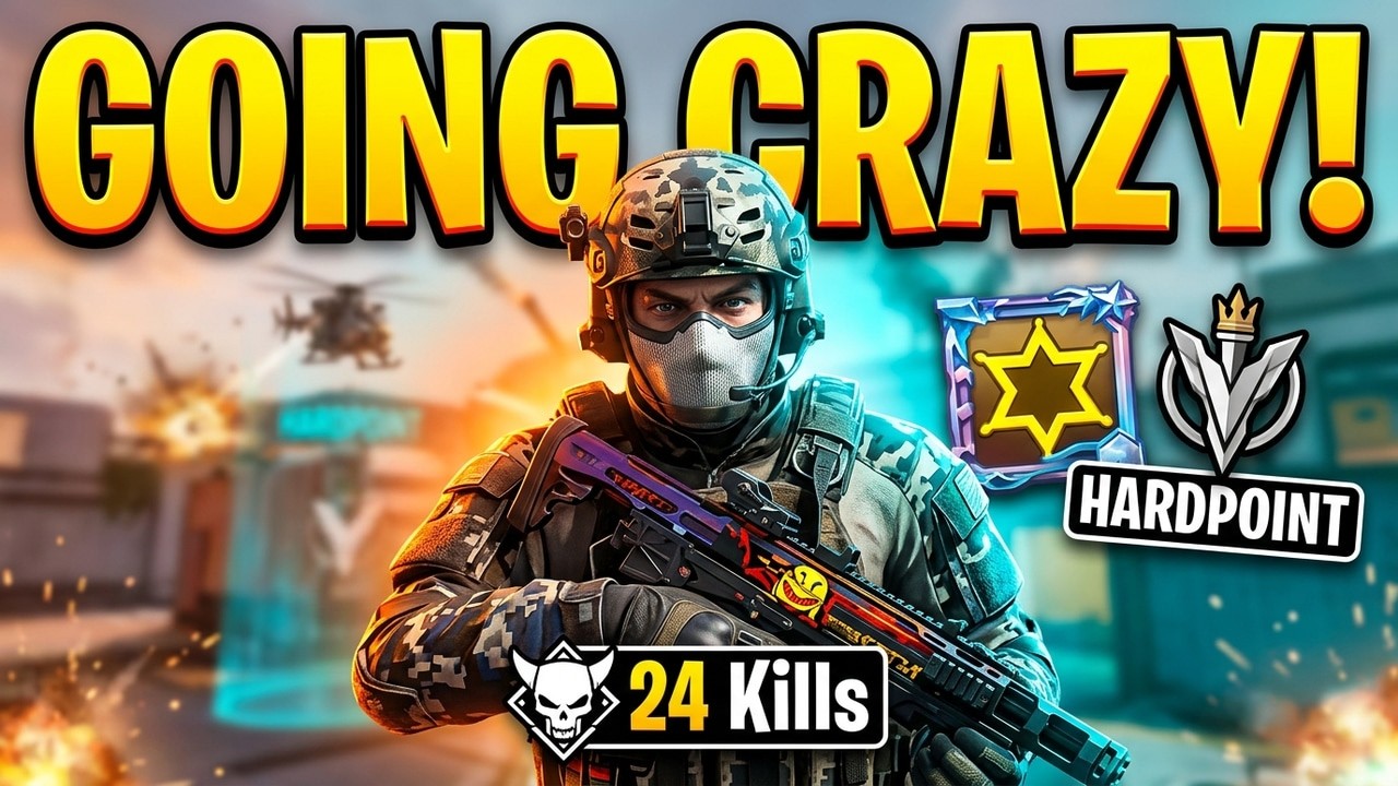 I Went Crazy in This Hardpoint Match | COD Mobile