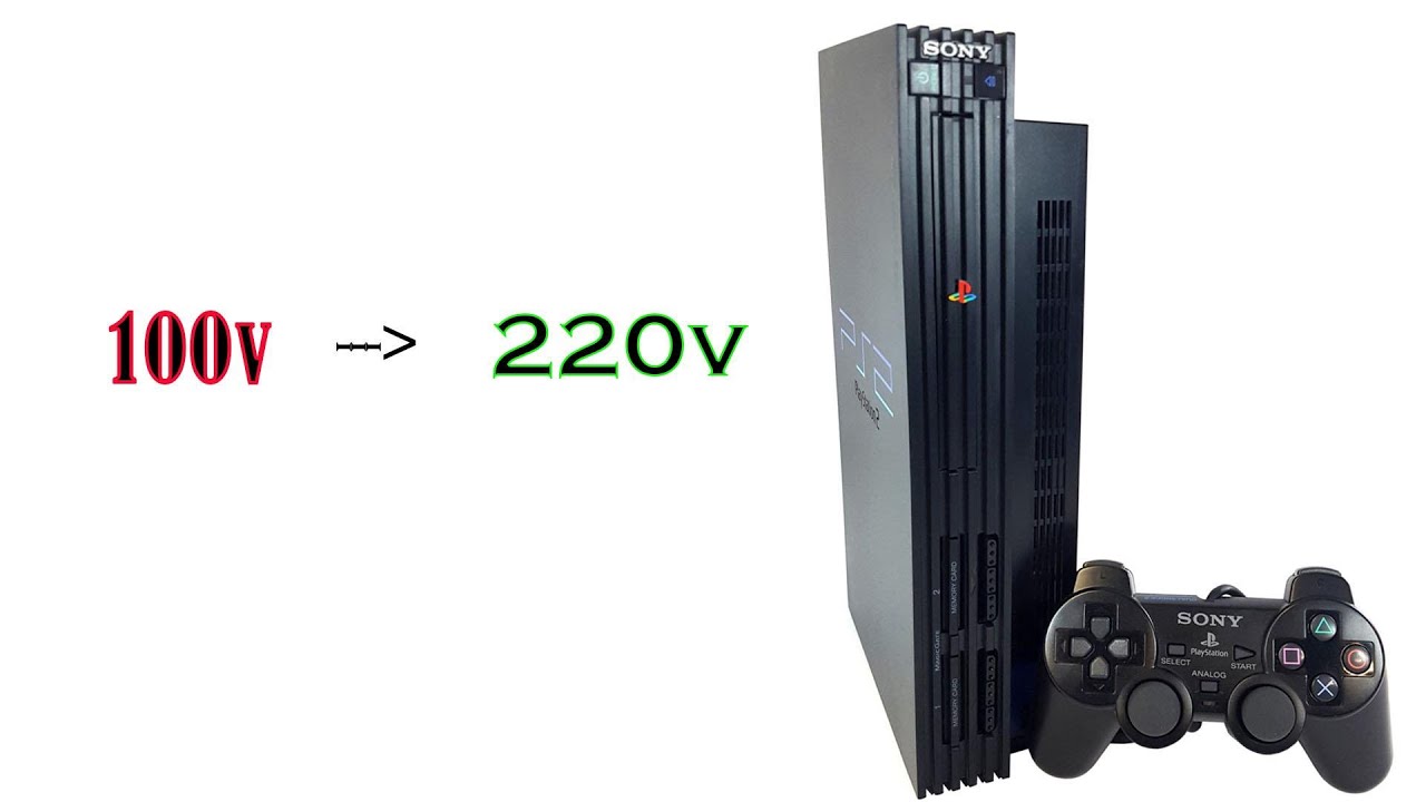 Hướng dẫn đổi điện 220v cho máy game ps2 FAT của Nhật - DYI 110v to 220v for PS2 FAT Japan