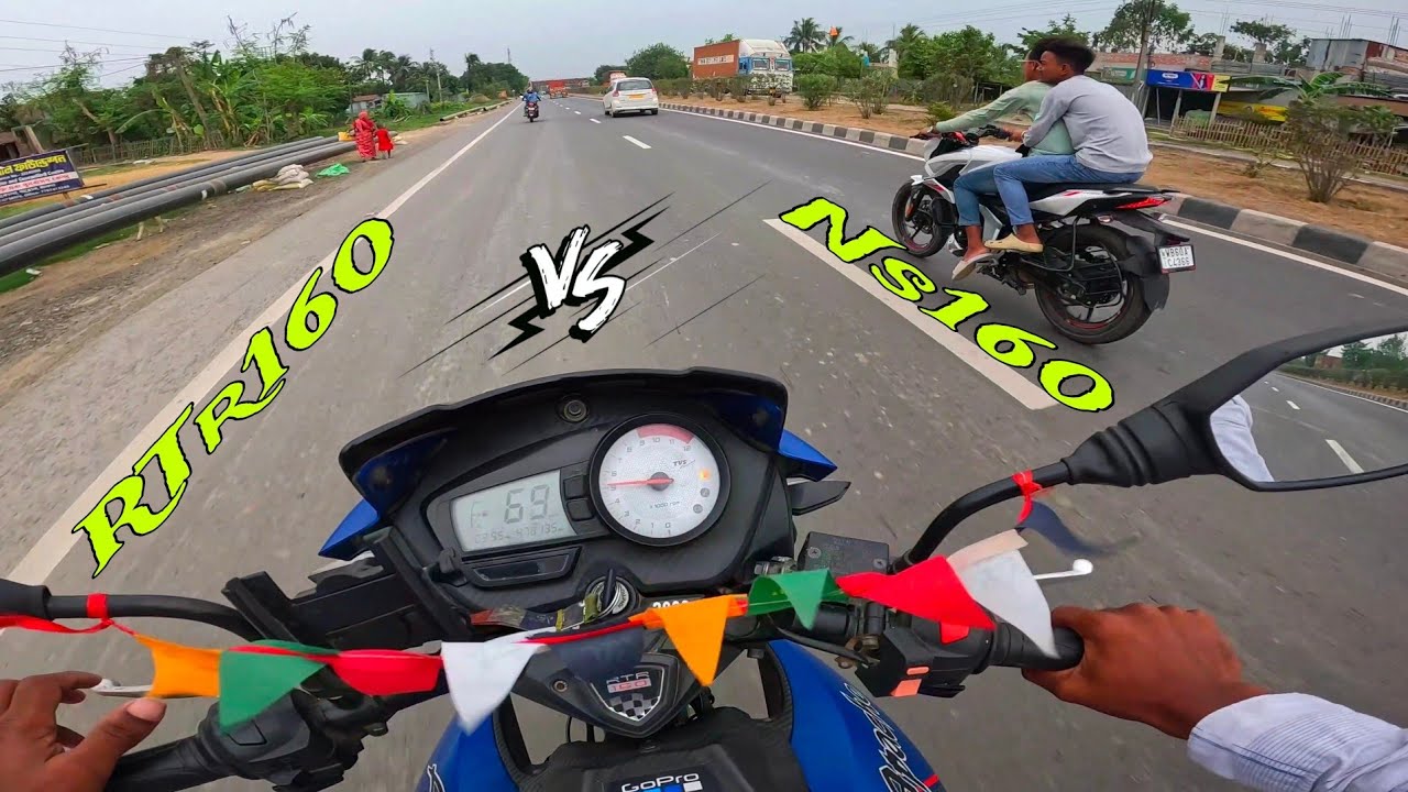 RTR 160 V's Ns 160/ Chapri Boys bike ride