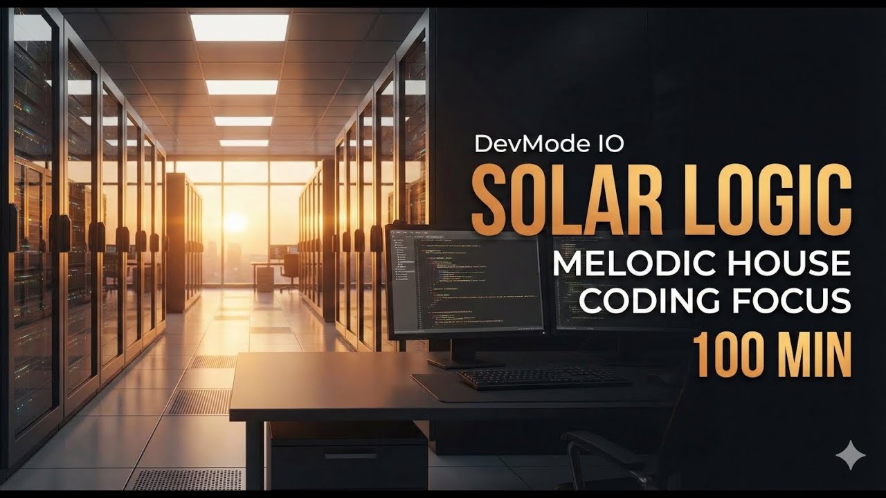 Solar Logic ☀️ 100 Min Melodic House for Coding & Deep Focus [No Vocals]