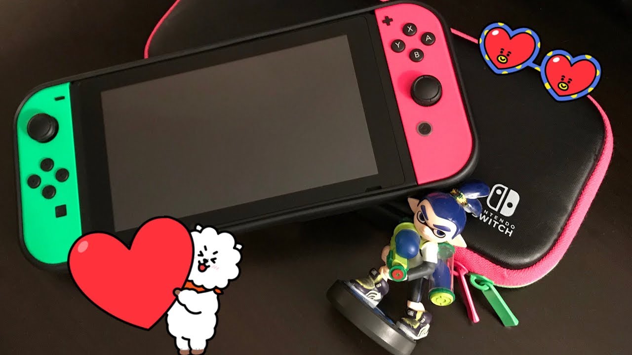 [ASMR] Nintendo Switch + Splatoon 2 | trigger assortment (no talking)
