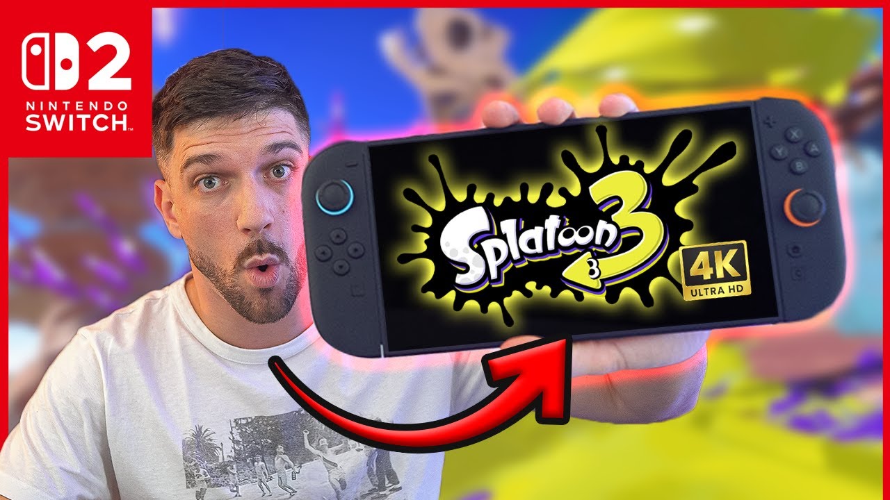 🔴PRUEBO SPLATOON 3 EN NINTENDO SWITCH 2! ¿QUÉ DIFERENCIAS HAY? 🔫