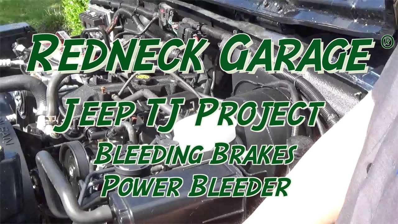 Jeep Wrangler TJ Project - Bleeding Brakes and a New Tool