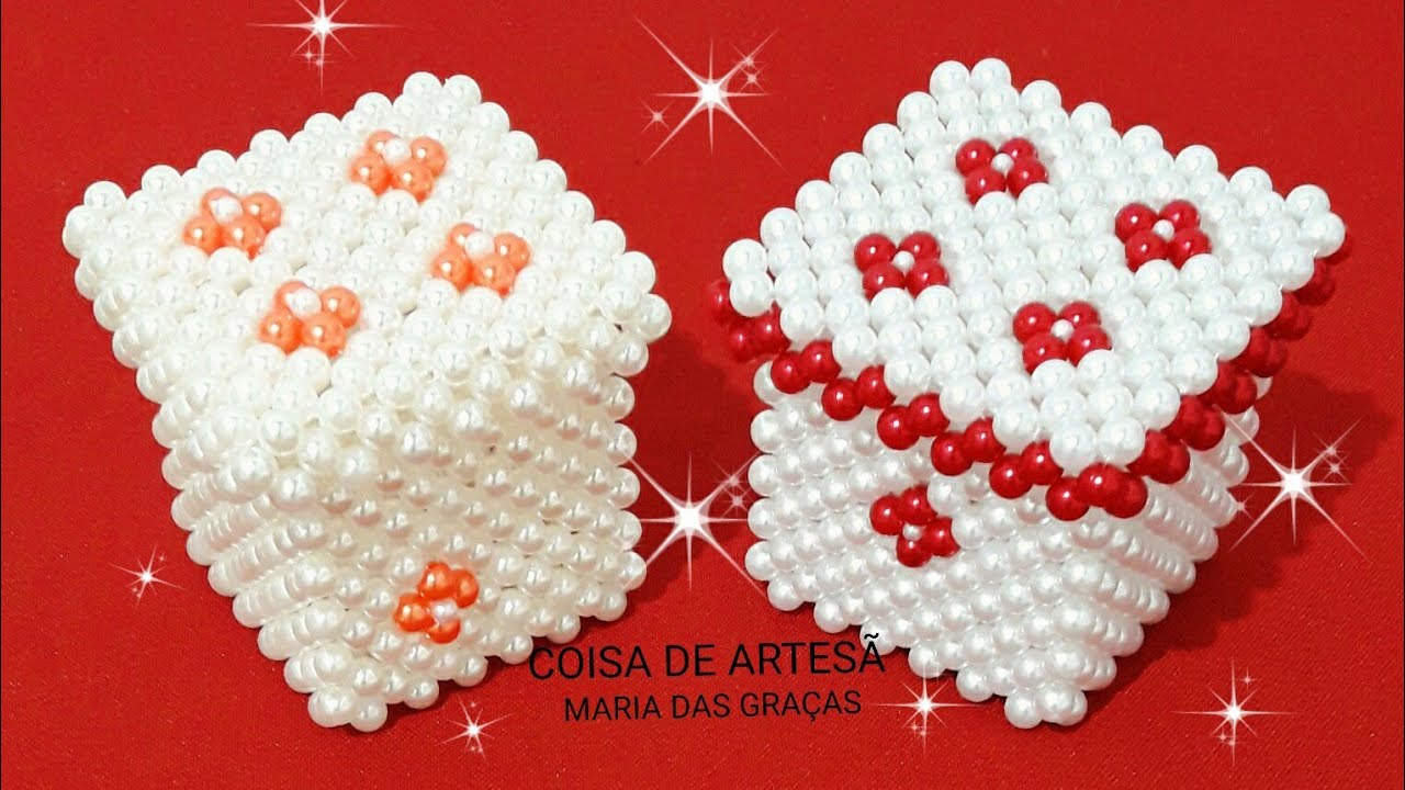 CAIXA DE PÉROLAS/PORTA JOIA: AULA 34 - COISA DE ARTESÃ. (1° PARTE)