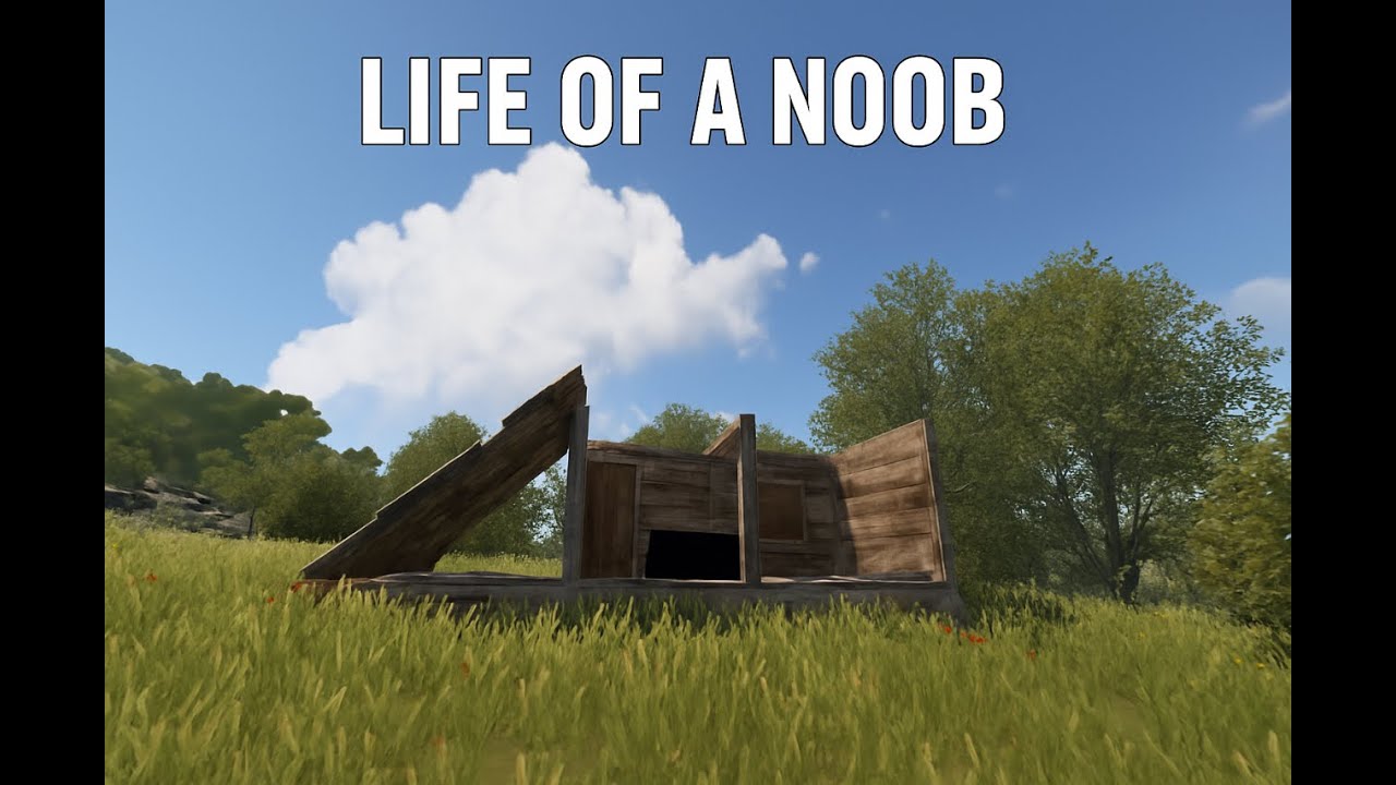 How a Noob Plays Solo -Rust Primitive Server