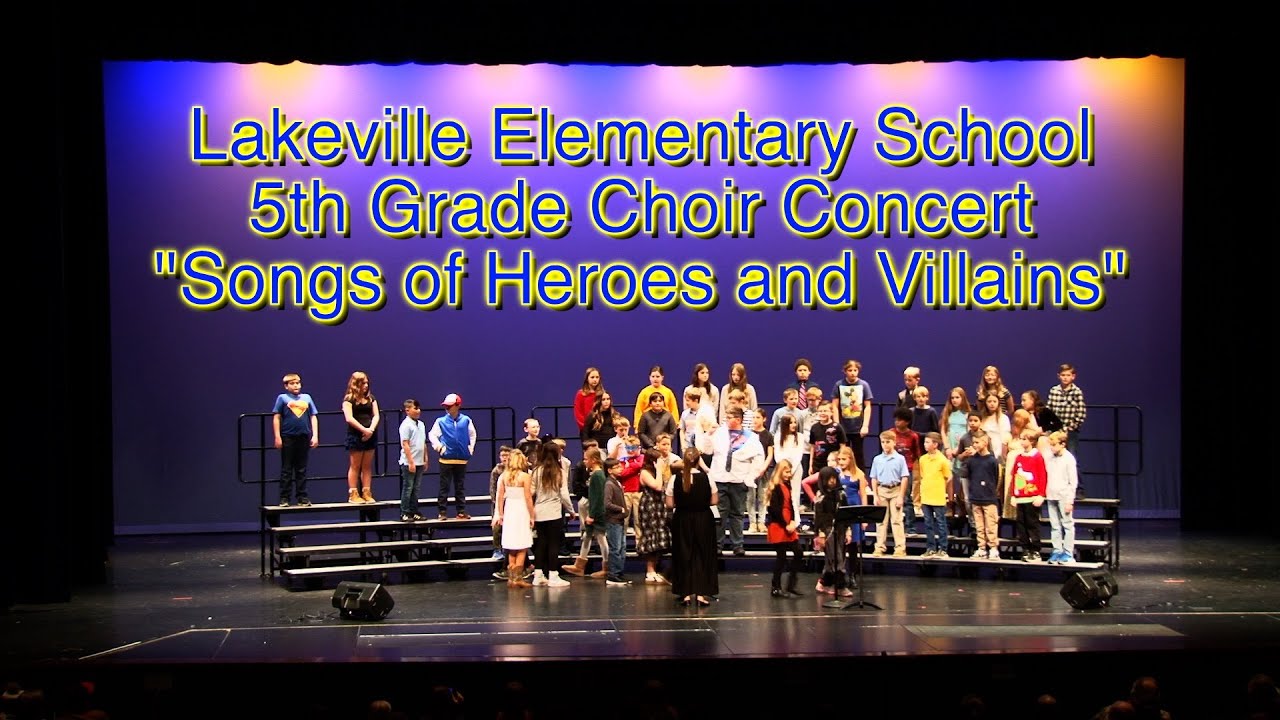 Lakeville Elementary 5th Grade Choir Concert: 