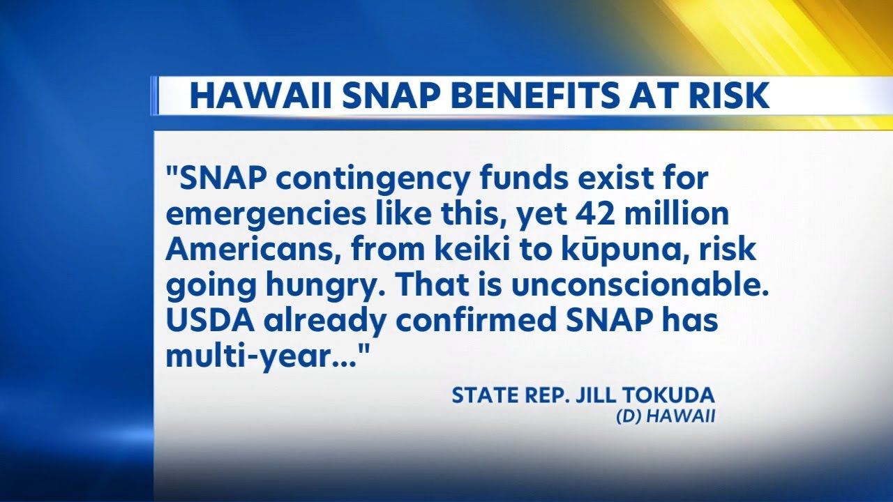 House Democrats, Rep. Tokuda calls on USDA to protect SNAP during government shutdown