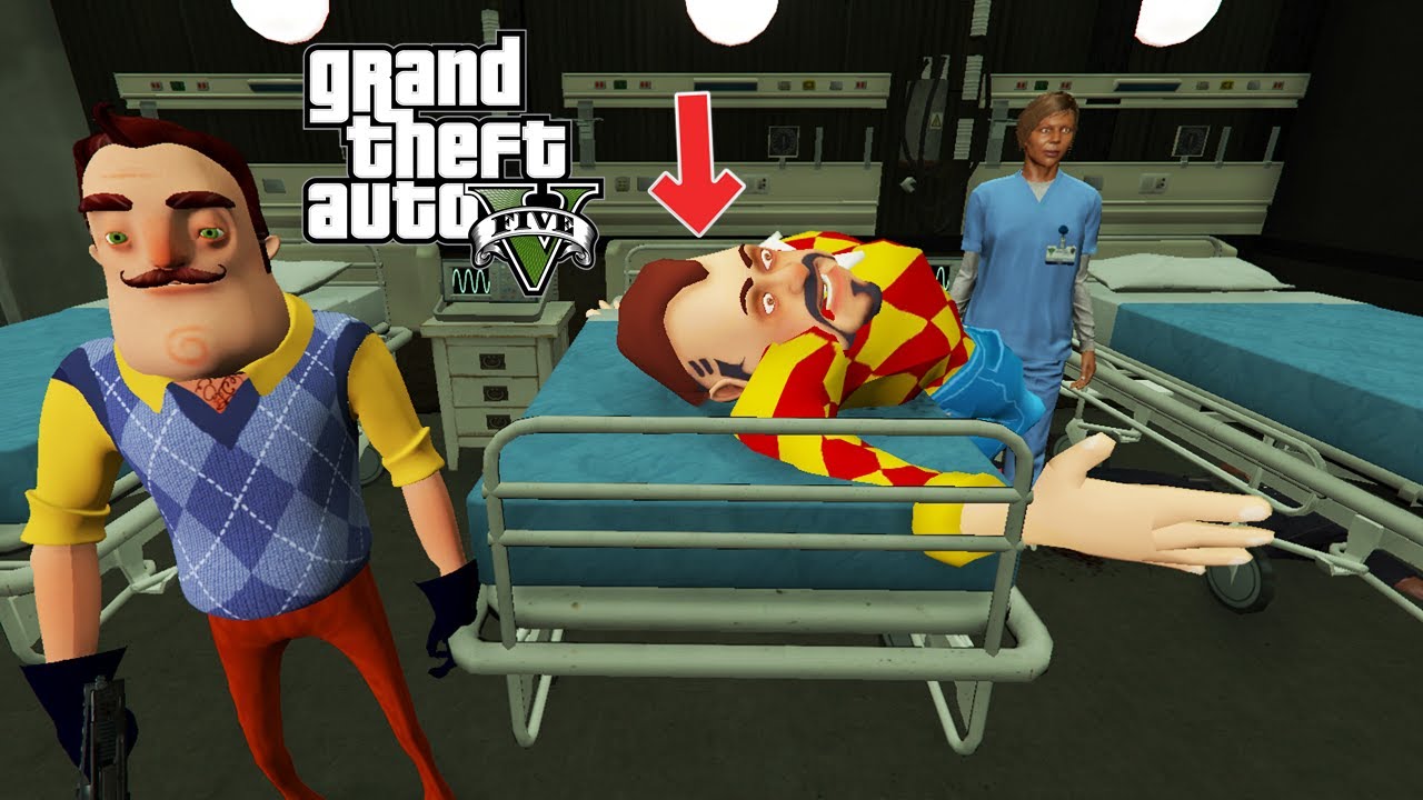 HELLO NEİGHBOR KARDEŞİ DARK RİDDLE ÖLÜYOR - GTA 5 #gta5