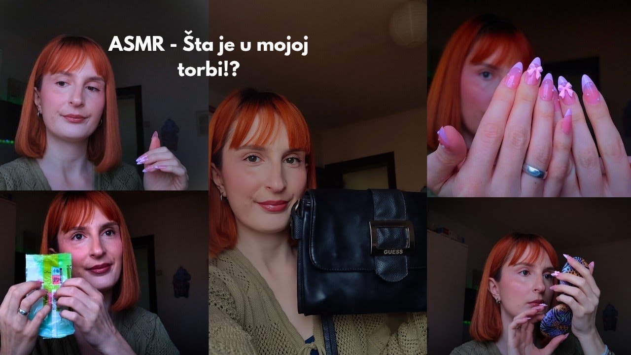 No talking what's in my bag ASMR 💤