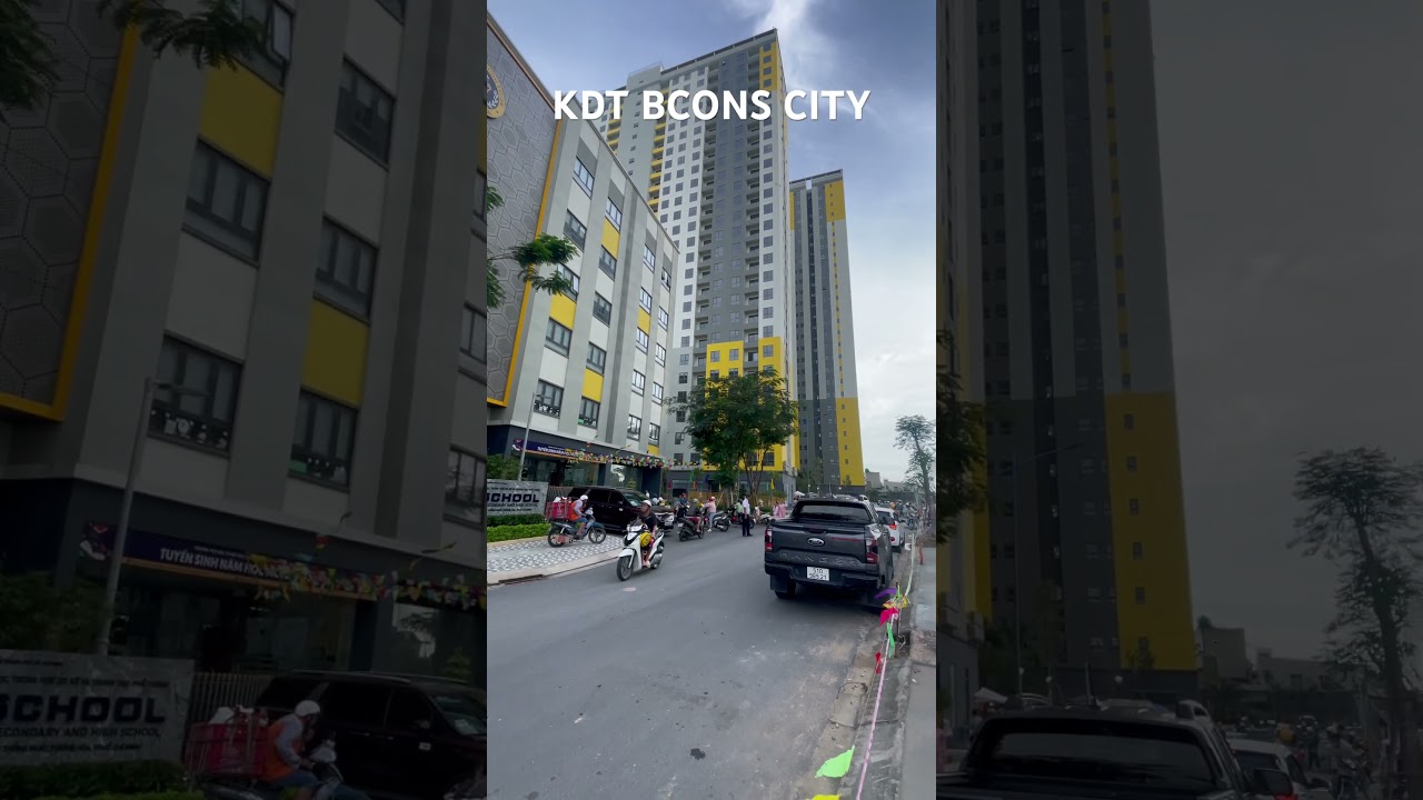 KDT Bcons City - Tập Đo&agrave;n Bcons mặt tiền thống nhất 6 l&agrave;n xe. To&agrave;n khu sẽ hoạt động cuối 2025