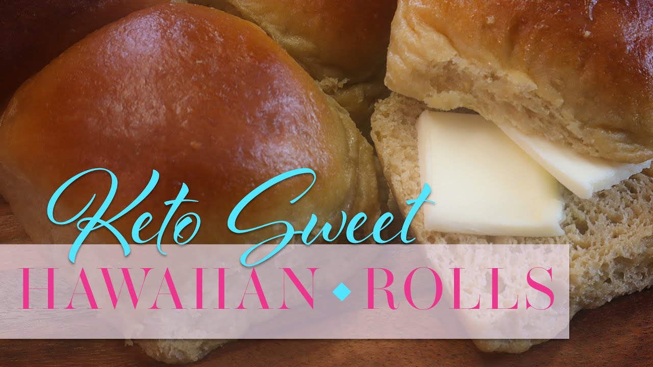 Keto Hawaiian Sweet Rolls
