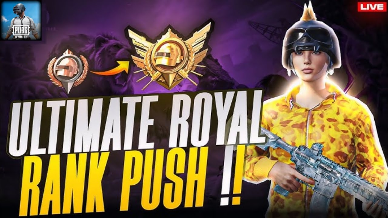 ULTIMATE ROYALE RANK PUSH TO LEGEND (DAY 24) | PUBG LIVE | FACECAM | ZORVEX IS LIVE | ROAD TO 1K!