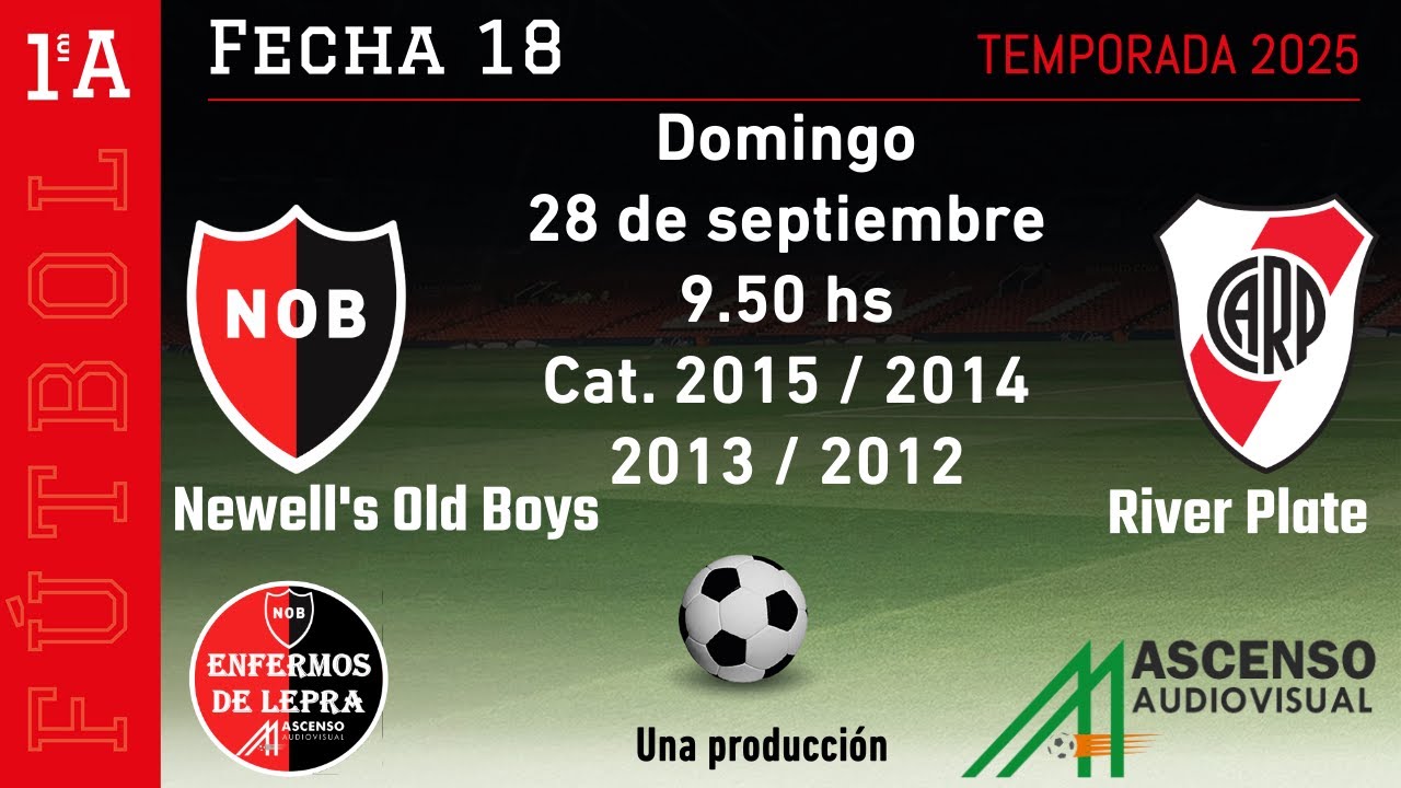 #PRIMERA A | NEWELL'S OLD BOYS - RIVER PLATE | FECHA 18