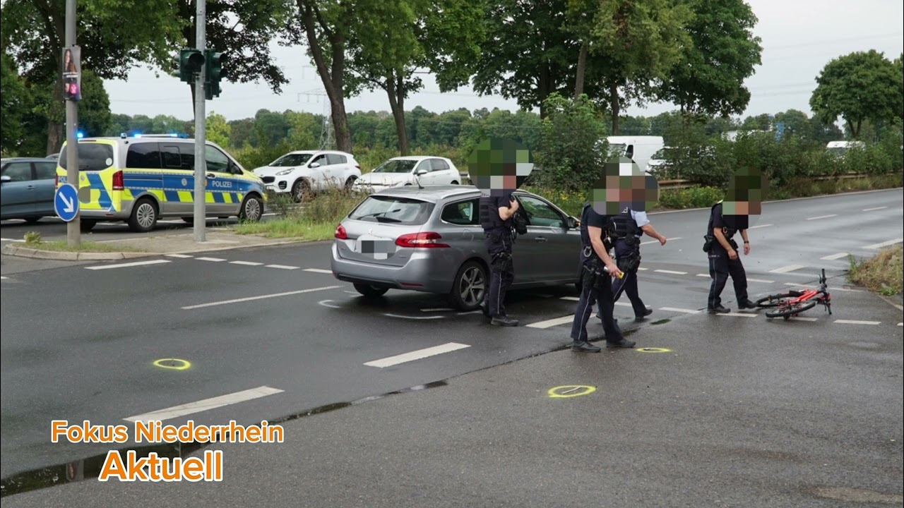 10-j&auml;hriger Junge bei Verkehrsunfall in Viersen schwer verletzt 28.08.2025