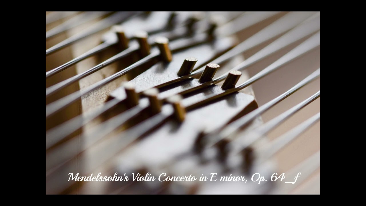 Violin Concerto in E minor, Reborn: Mendelssohn Inspired AI Creation Classical Feel