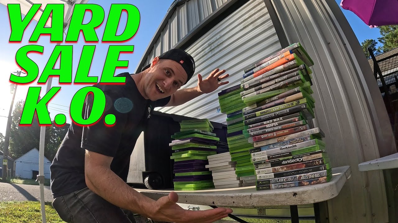 Ultimate Yard Sale Finds! Retro Video Games, Vintage Clothing, Pokémon and More!!
