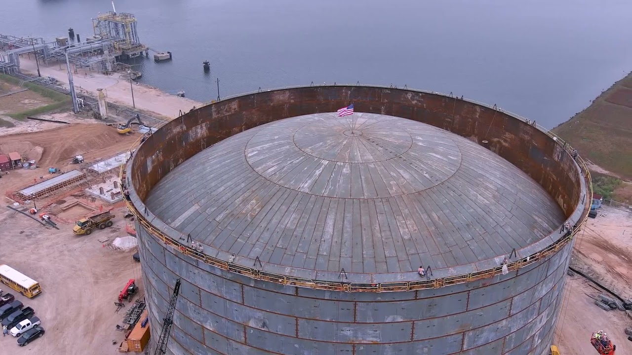 Tarsco Ammonia Storage Tank Roof Raise