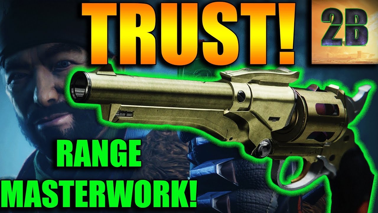 Destiny 2 | MASTERWORK Trust Gambit Hand Cannon PvP Gameplay Review | Forsaken DLC