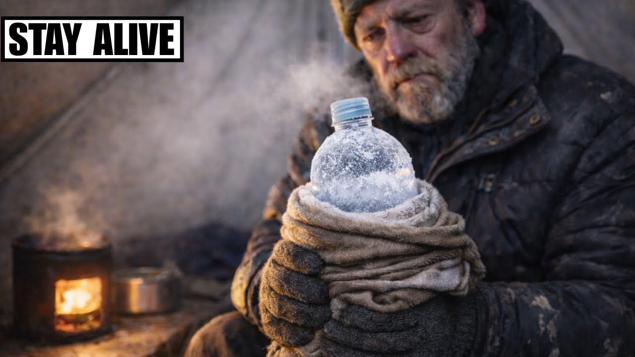 How Homeless Survive Nights When Water Freezes Solid