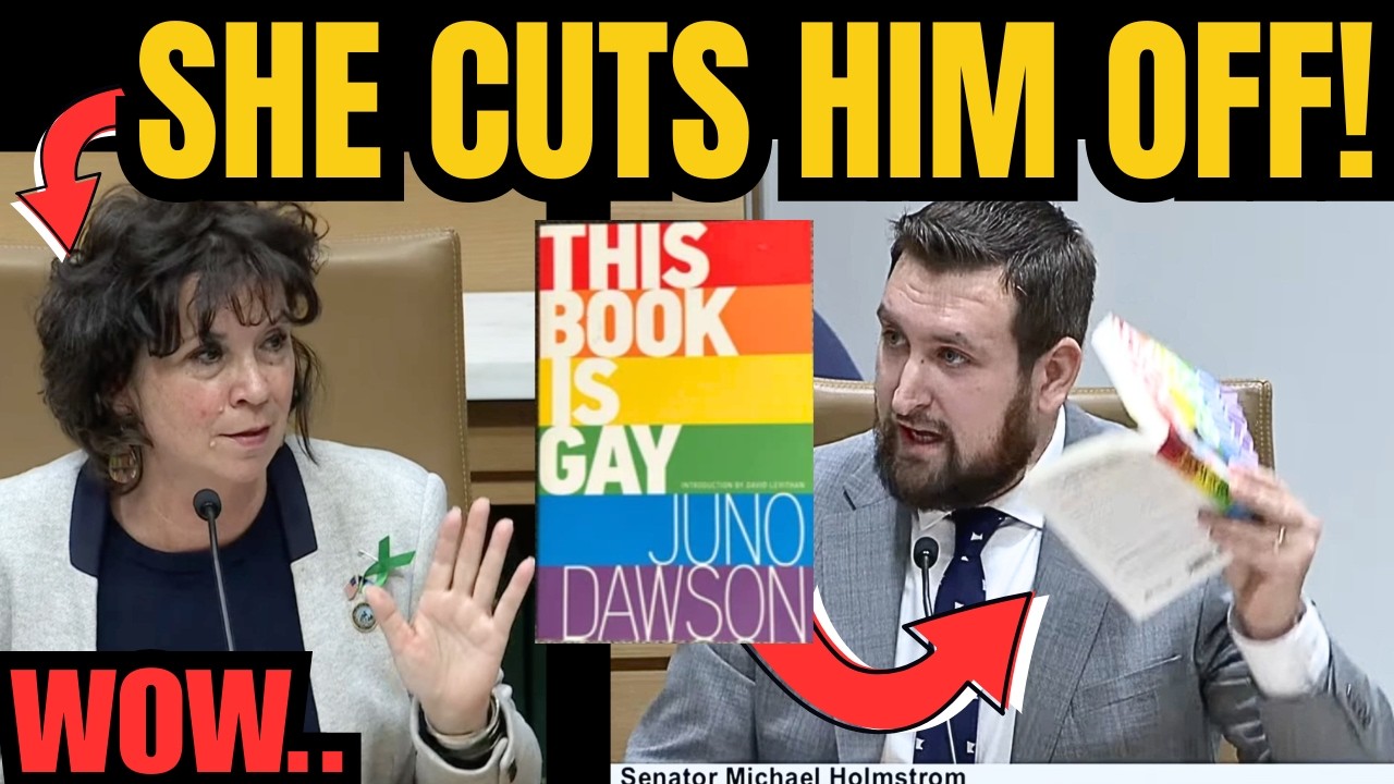 MAGA State Senator EXPOSE LGBTQ Book TEACHING KIDS To Meet ADULTS At Gay Bars!