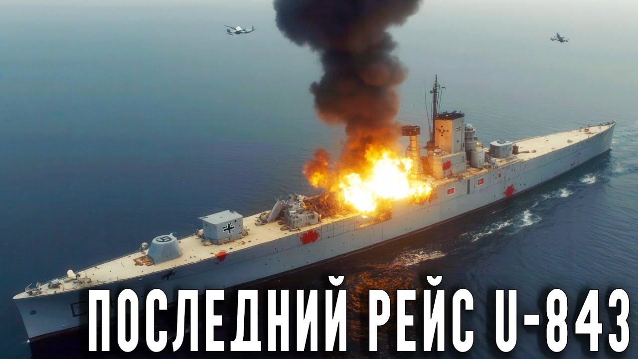 ЧТО ВЕЗЛА U-843? СЕКРЕТНЫЙ Груз В АД! (Гибель за 29 дней до ПОБЕДЫ)