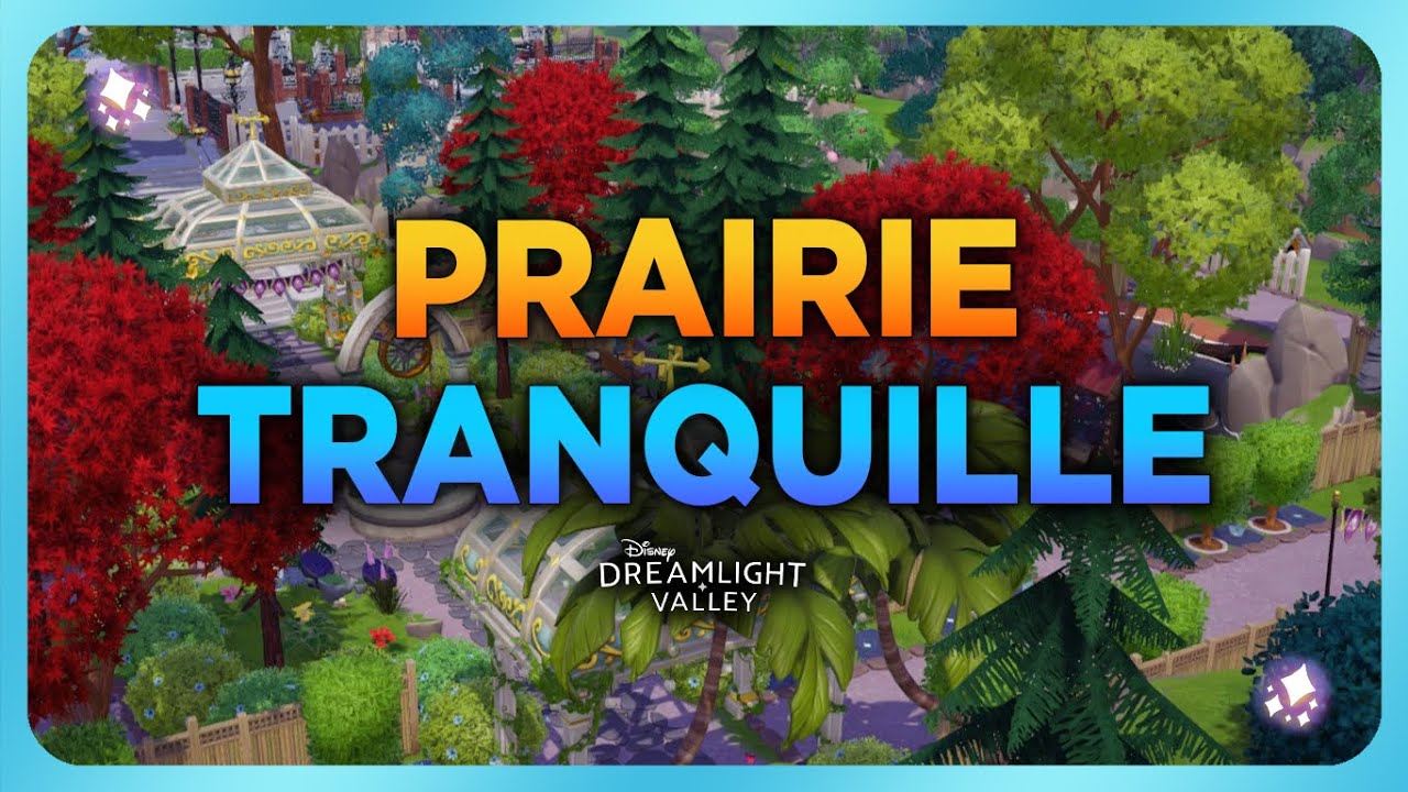 DÉCORATION PRAIRIE TRANQUILLE (2023) 🌳🌻