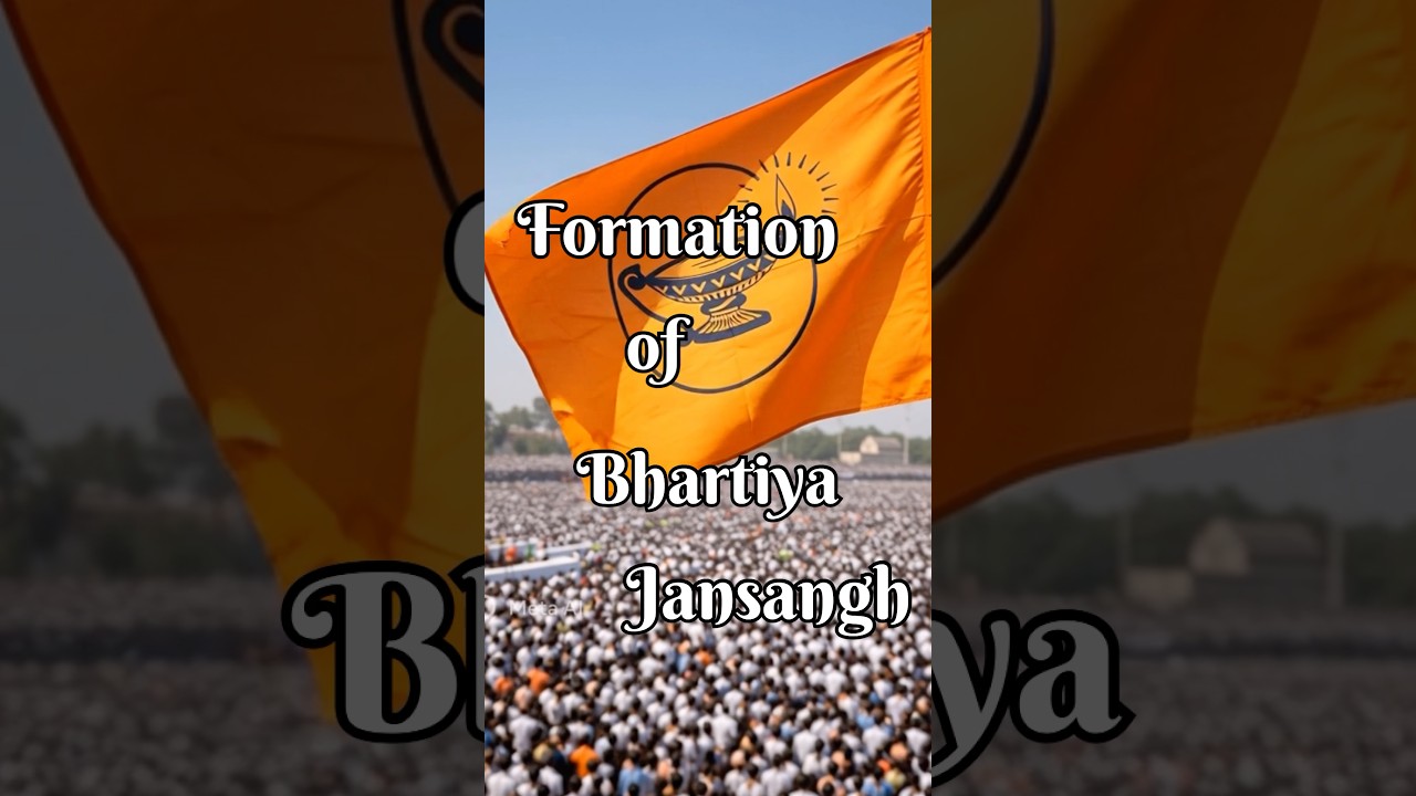 How BJP Was Born| Bharatiya Jana Sangh & Atal Bihari Vajpayee&rsquo;s Political Beginning 🇮🇳 #bjp #rss