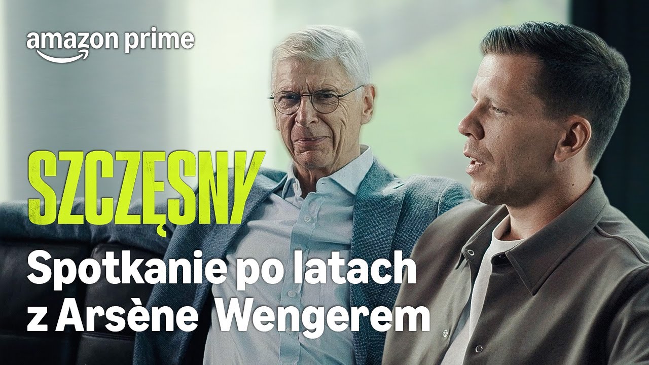 Wojtek Szczęsny i Arsène Wenger spotykają się po latach | SZCZĘSNY | Prime Video Polska