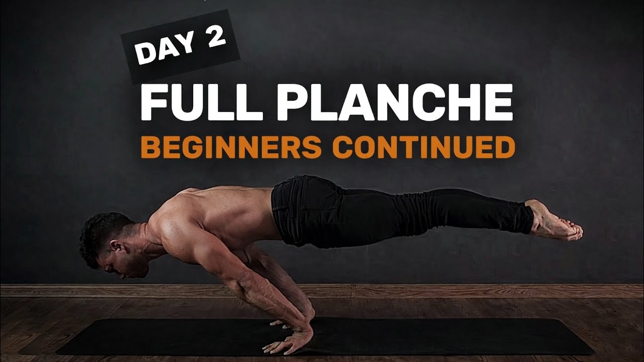 Level 1 - Workout 2 / Full Planche Training for Beginners