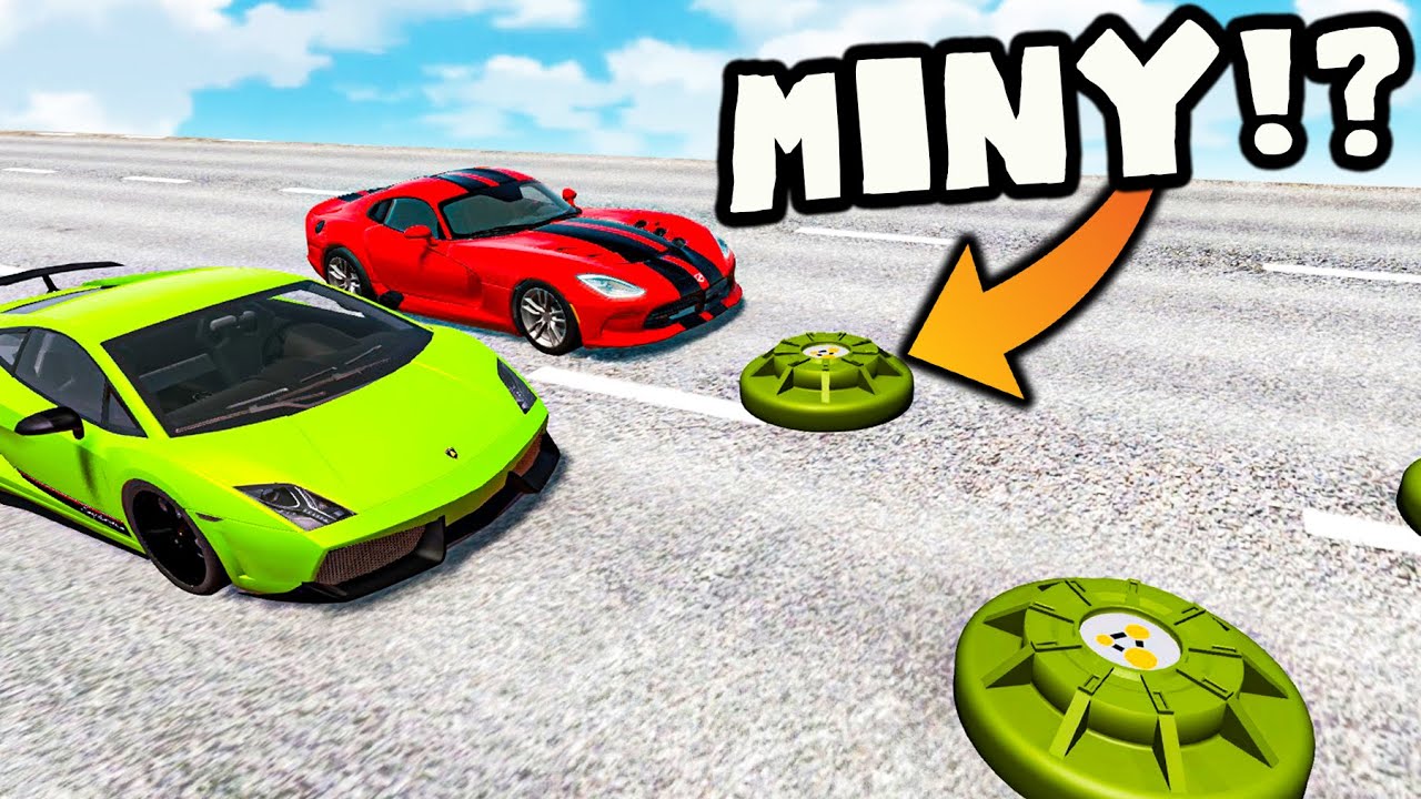❄️ REALISTYCZNE ZNISZCZENIA PRZEZ TOR PRZESZKÓD!? | BeamNG Drive |