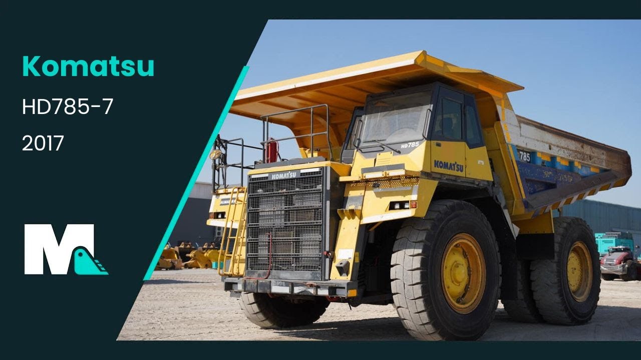 Komatsu HD785 7 Rigid Dump Truck RD-0537 | 2017