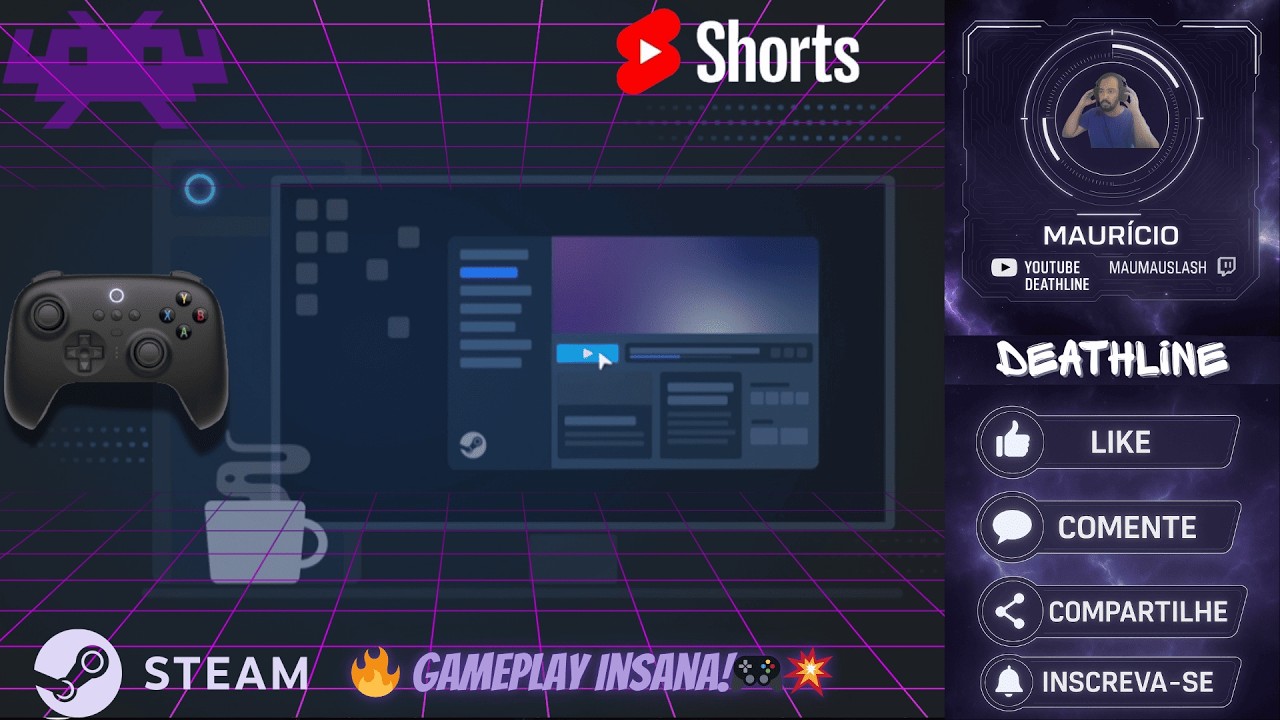🎮 Gameplays Insanas na Steam com a Comunidade | Live Shorts