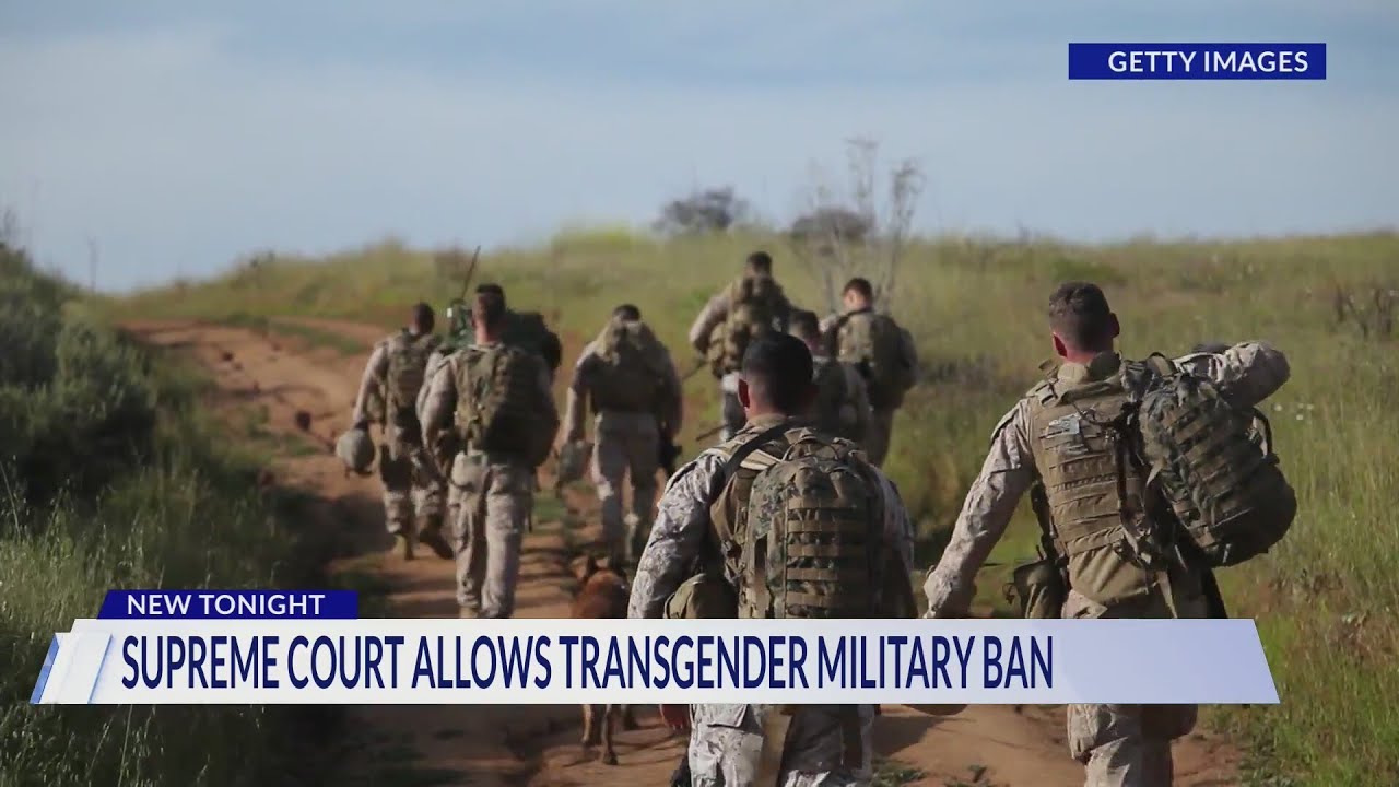 Supreme Court allows transgender military ban