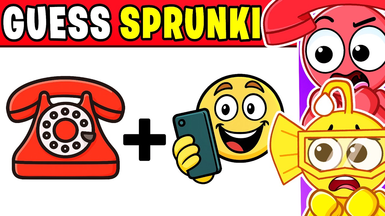 Guess The Sprunki Characters By EMOJI..??