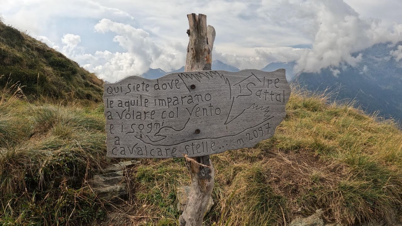 Da Alagna all'alpe Sattal