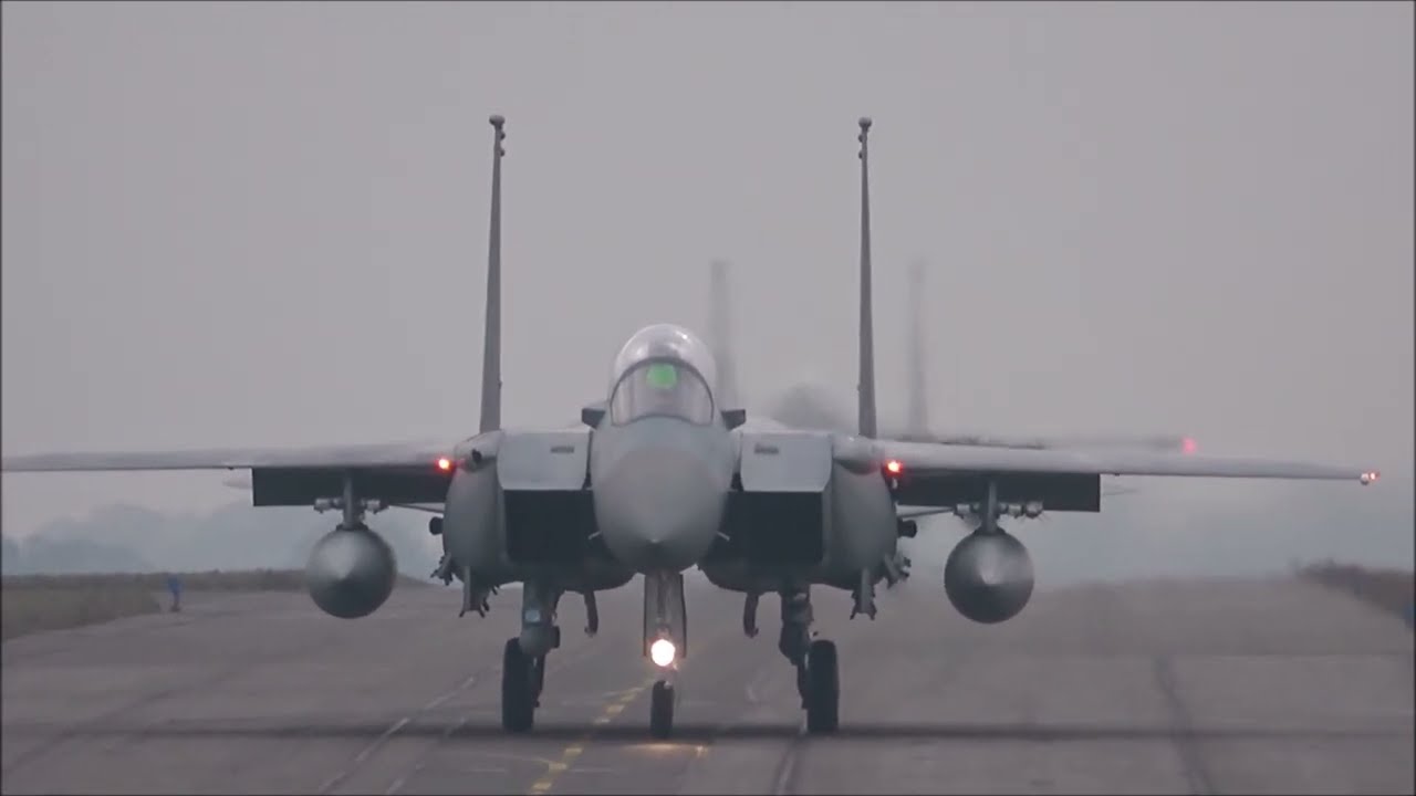 F-15SA Eagles Saudi Air Force at RAF Waddington. Tiger 1 - 6 Flight.