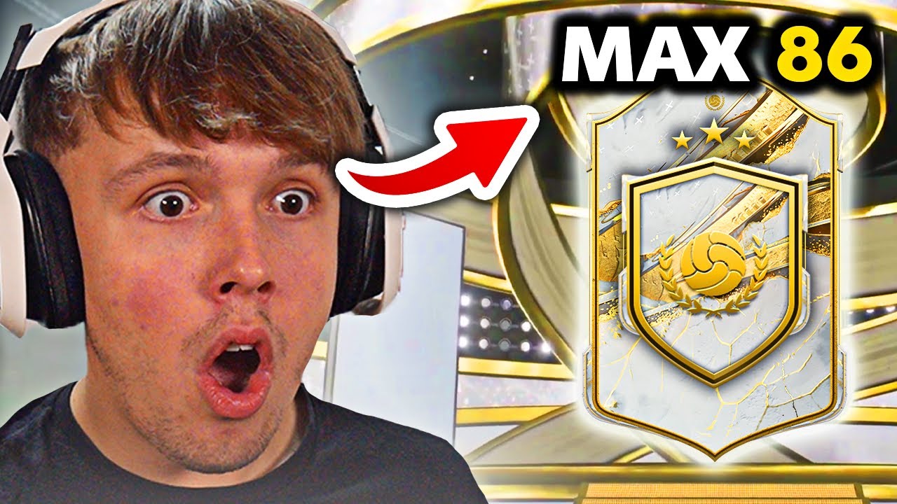 Opening 10x Max 86 Icon Upgrade Packs...