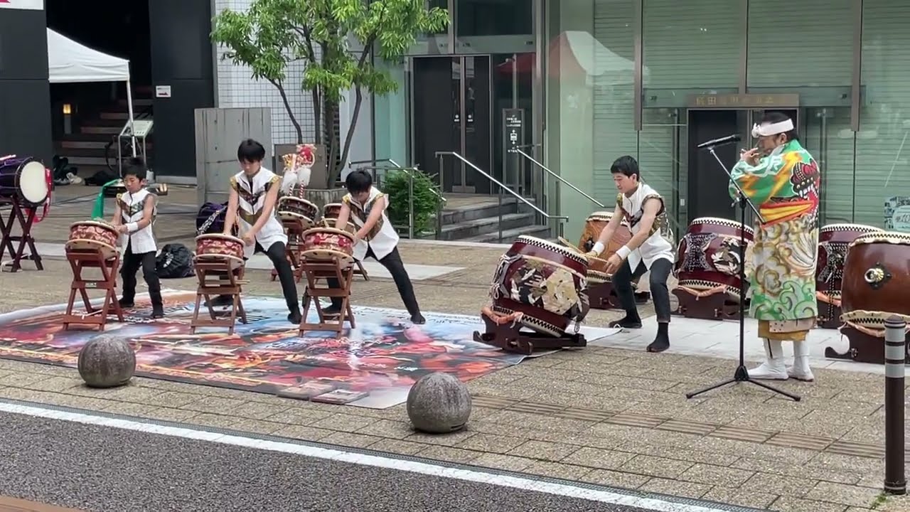 2025 わくわく並木広場　「春の初めの祭り囃子」