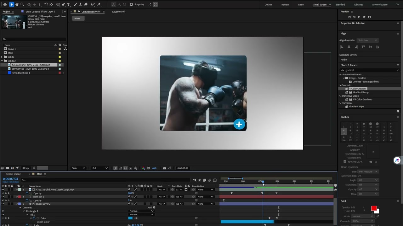 UI Animation in After Effects - After Effect Tutorial