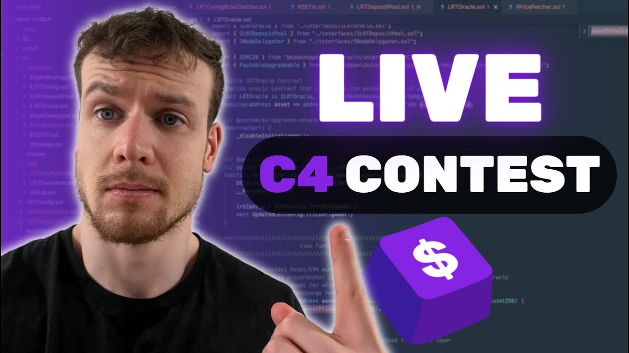 [LIVE] How To Find Vulnerabilities In Audit Contests - GTDA | C4 Contest