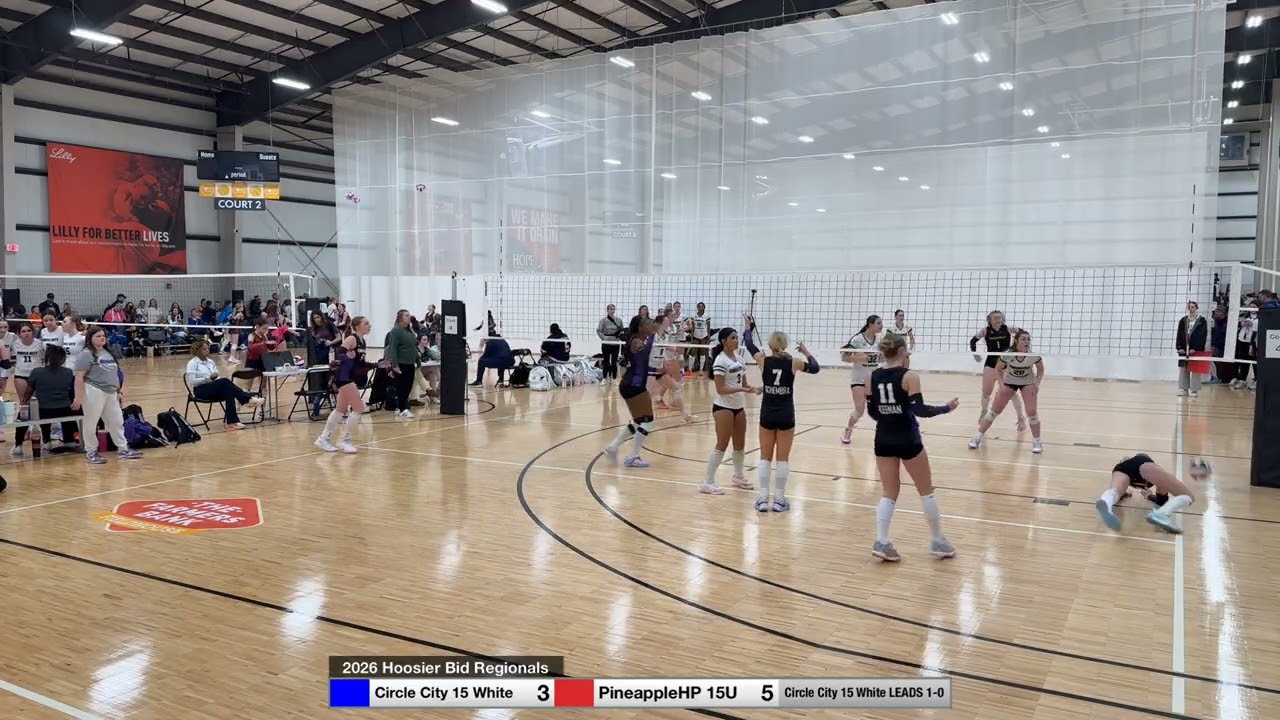 Circle City 15 White vs PineappleHP 15U 20260222
