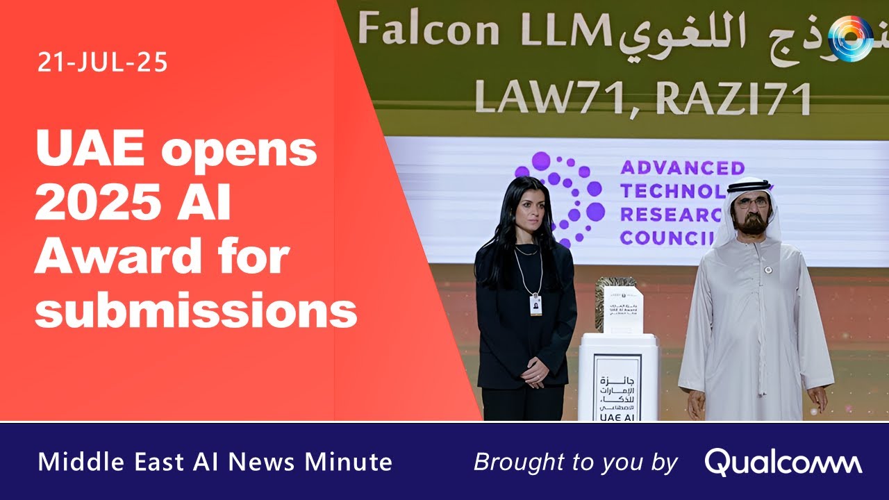 UAE AI Award 2025 opens for submissions