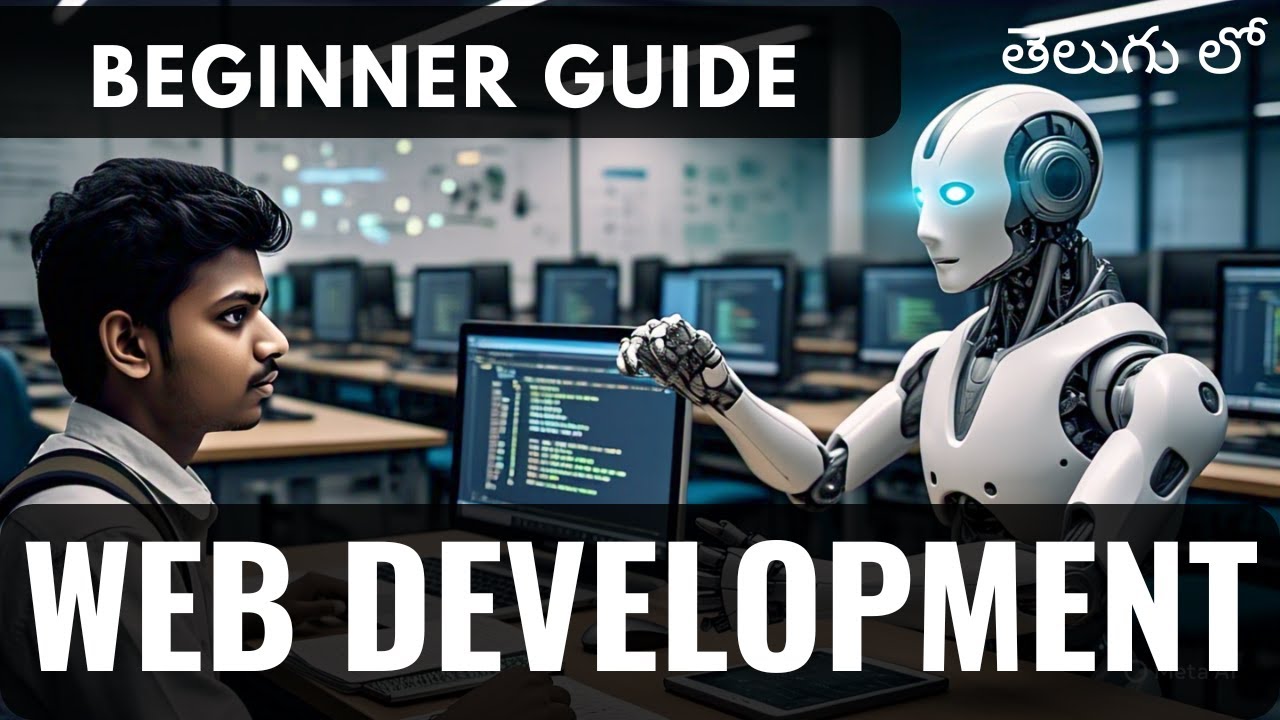 AI powered Web development for Beginners in Telugu