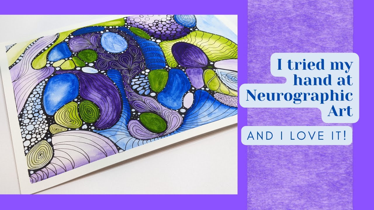 I Tried My Hand At Neurographic Art - And I LOVE It!