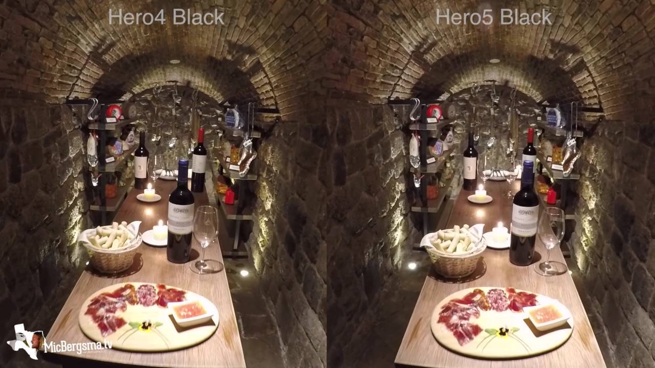 GoPro Hero5 vs Hero4 Low Light Comparison - GoPro Tip #556 | MicBergsma