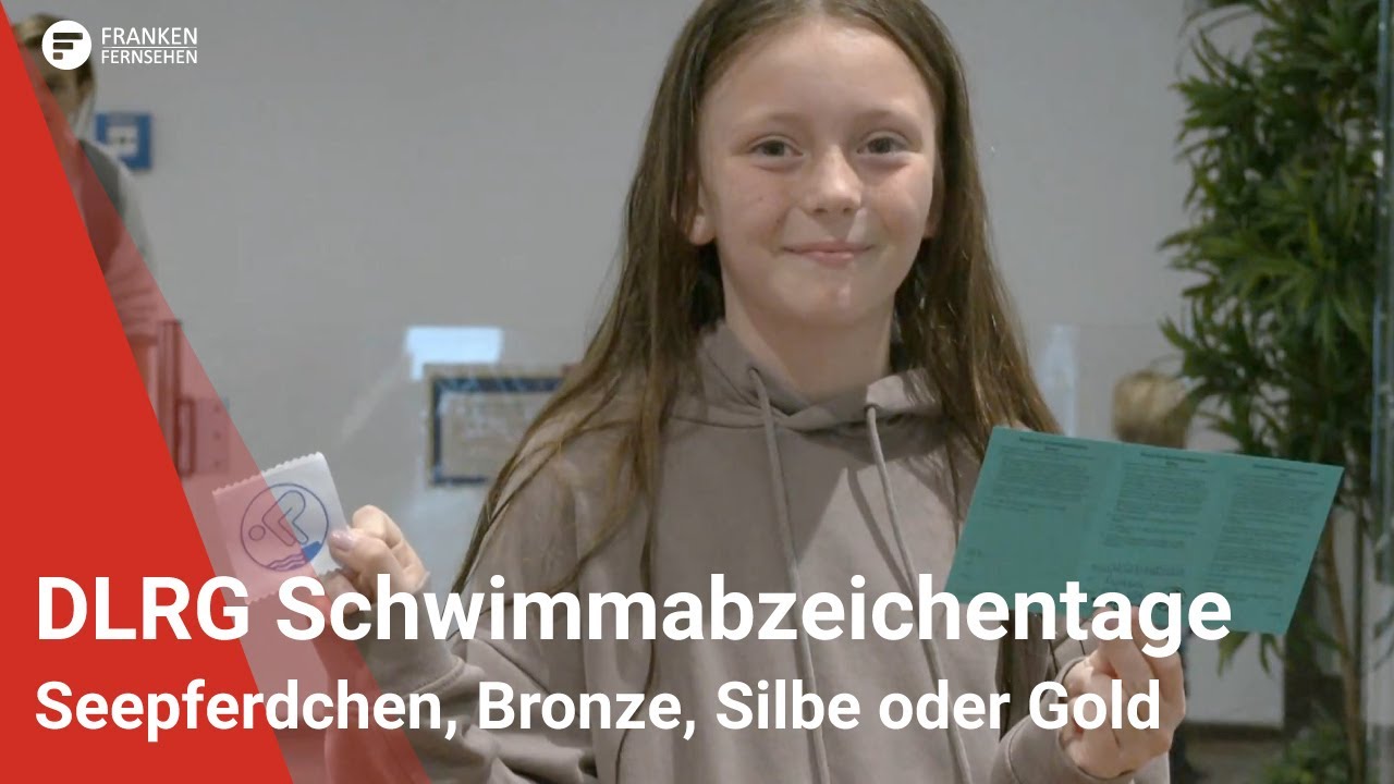 Seepferdchen, Bronze, Silbe oder Gold: DLRG Schwimmabzeichentage starten