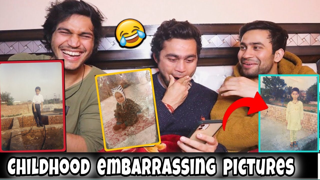 Childhood Embarrassing Pictures FT. @RohitBamola 🤣  ITNA GANDA KON DIKHTA HAI😑