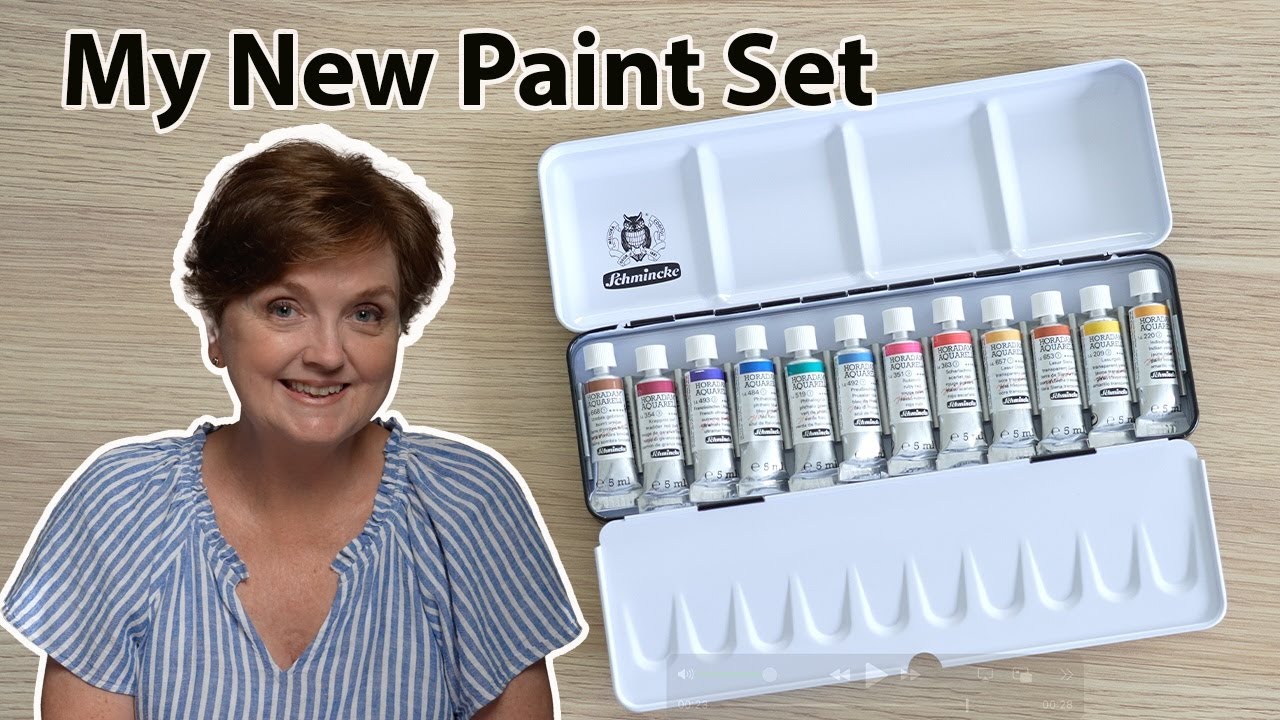 Discover My Schmincke Watercolour Palette: 12 Colours, Endless Possibilities! 🎨