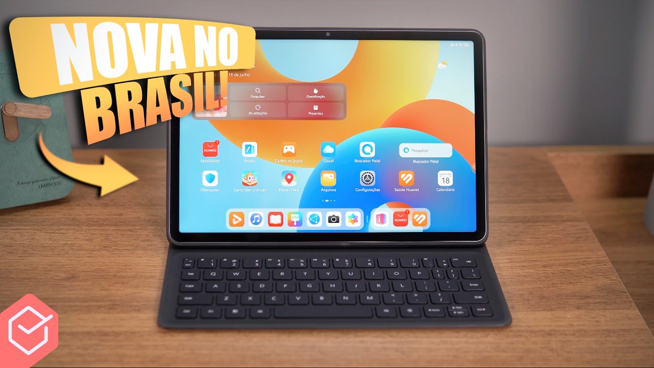 CHEGOU!! TABLET HUAWEI MATEPAD 11.5 // vai desbancar o S6 LITE com TELA 120hz e 128GB?!